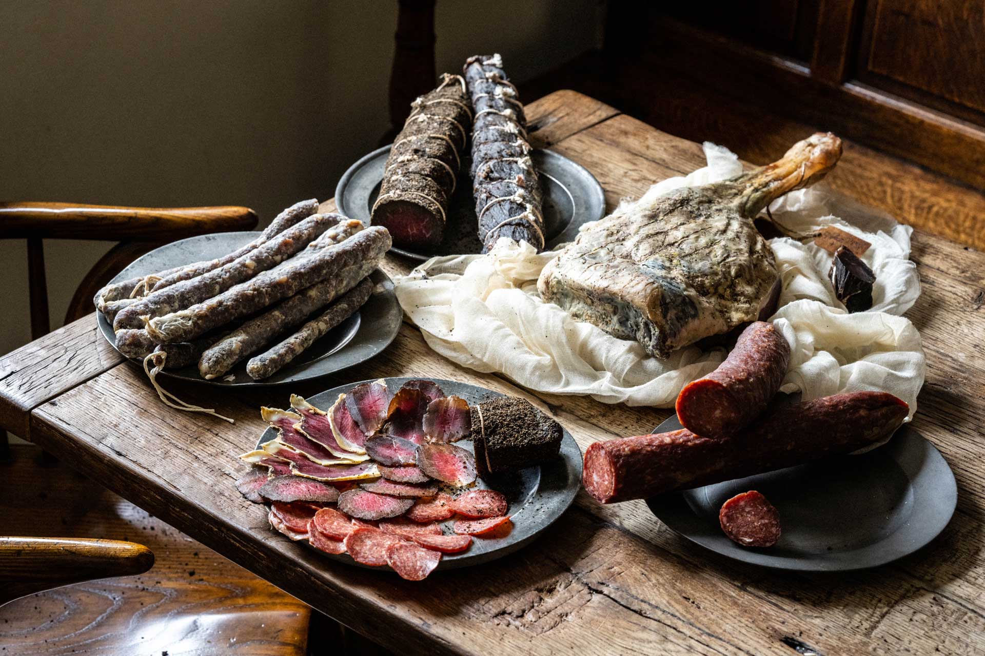 Birch Farm, Woolsery, Provides a British take on Continental Charcuterie