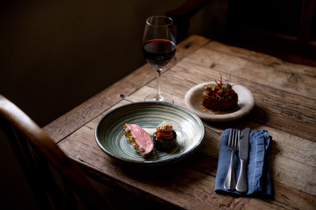 Seasonal Ingredients, the Farmers Arms, Woolsery