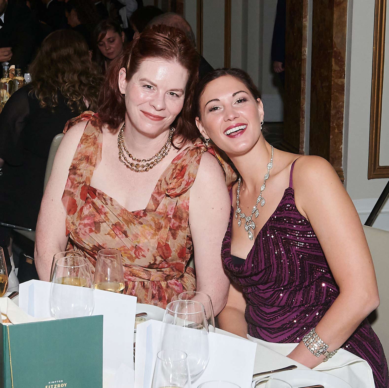 Emily Harman (l) and Kaylea Reeves attending the Conde Nast Johansens Awards of Excellence